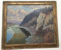 Winfield Scott Clime oil painting view of Potomac Palisades