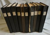 10 vol collection of tapestry and textile identification c1930
