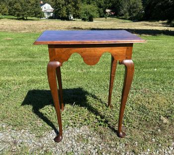 Image of Jeffrey Greene walnut tea table