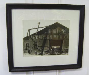 Image of Huber Bros Pittsburgh PA photograph of Pearsons Boilers Mfg