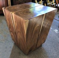 Vintage mid century modern  cube table c1970