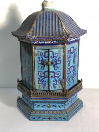 Chinese enamel household Buddhist shrine