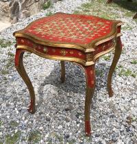 Vintage Italian games table in the Florentine style c1950