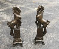 Mary Tarleton Knollenberg bronze horse sculptures