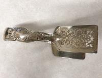 Antique Tiffany Makers sterling silver server Richelieu pattern