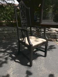 Japonaiserie hand made arm chair c1900