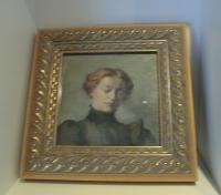 Portrait painting Of Fannie Burr American