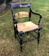 Hitchcock armchair Yale Old Brick Row 1830