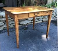 Country French walnut work table c1780