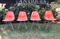 Modernica mid century modern fiberglass chairs