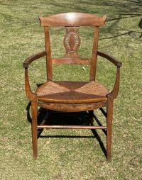 Early French provincial arm chair