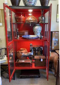 Chinese display cabinet for porcelains c1900