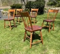 Set of five 1938 Hurricane chairs