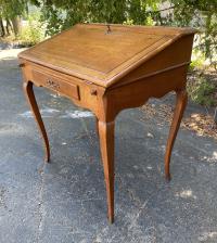 French country cherry lift top desk