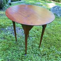 Eldred Wheeler cherry Queen Anne tea table