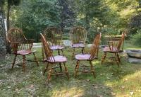 D R Dimes brace back Windsor chairs