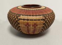 Native American Corn Devas basket by Joan Brink 2001