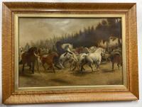 19th cent copy of Horse Fair by Rosa Bonheur