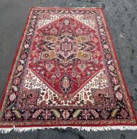 Vintage Persian Heriz hand made rug