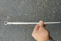 Georgian sterling meat skewer London 1815
