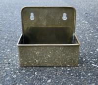 Early English brass kitchen wall box c1820