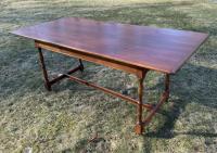 Early D R Dimes country pine dining table