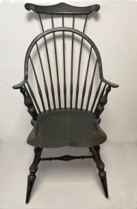 D R Dimes comb back Windsor armchair