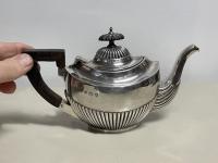 English Regency style sterling silver teapot