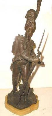 Bronze soldier by L. Madrassi french artist