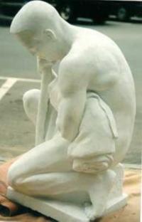 Heniz Warneke sculpture of a man