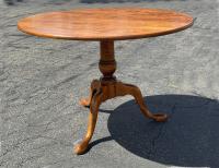 Eldred Wheeler tiger maple breakfast table