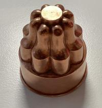 19thc French copper jelly mold