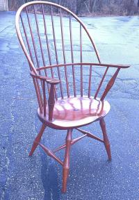 D R Dimes sack back Windsor chair