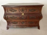 18thc Italian rococo commode on hoof feet