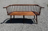 D R Dimes maple Pennsylvania settee