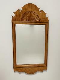 Donald A Dunlap tiger maple mirror