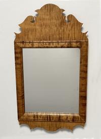 Donald A Dunlap tiger maple mirror