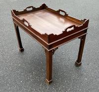 English Georgian tray top table