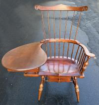 D R Dimes writing arm Windsor chair