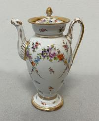 Dresden porcelain coffee pot