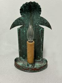 Tin candle sconce by R D Scofield Period Lighting Fixtures