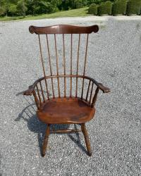 Philadelphia comb-back Windsor armchair c1780