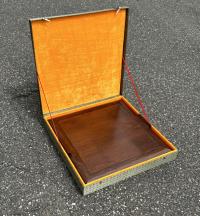 Vintage Chinese rosewood tray in presentation case
