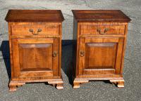 Tiger maple night stands by D R Dimes