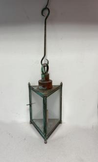 RDS Historic Lighting copper candle lantern