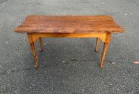 D R Dimes cherry Queen Anne coffee table