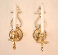 Antique Virgina lighting brass wall sconces