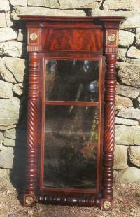 Antique American period Federal Wall mirror