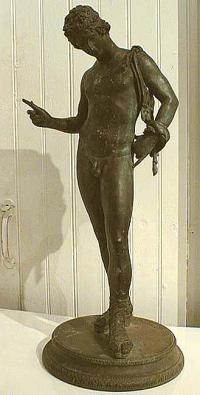 Antique Bronze figure of Dionysus by Sabatino de Angelis