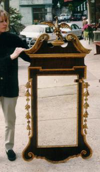 Antique English Centennial Georgian Mirror